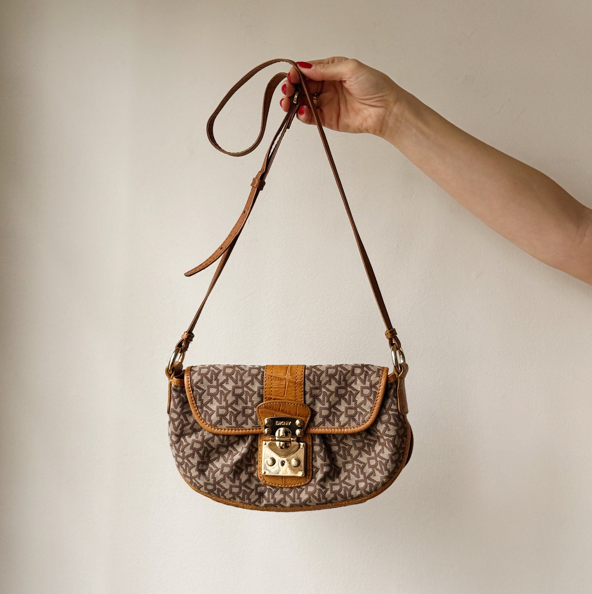 DKNY Monogram Crossbody Bag - Hey Jude