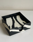 Zebra Coaster Set