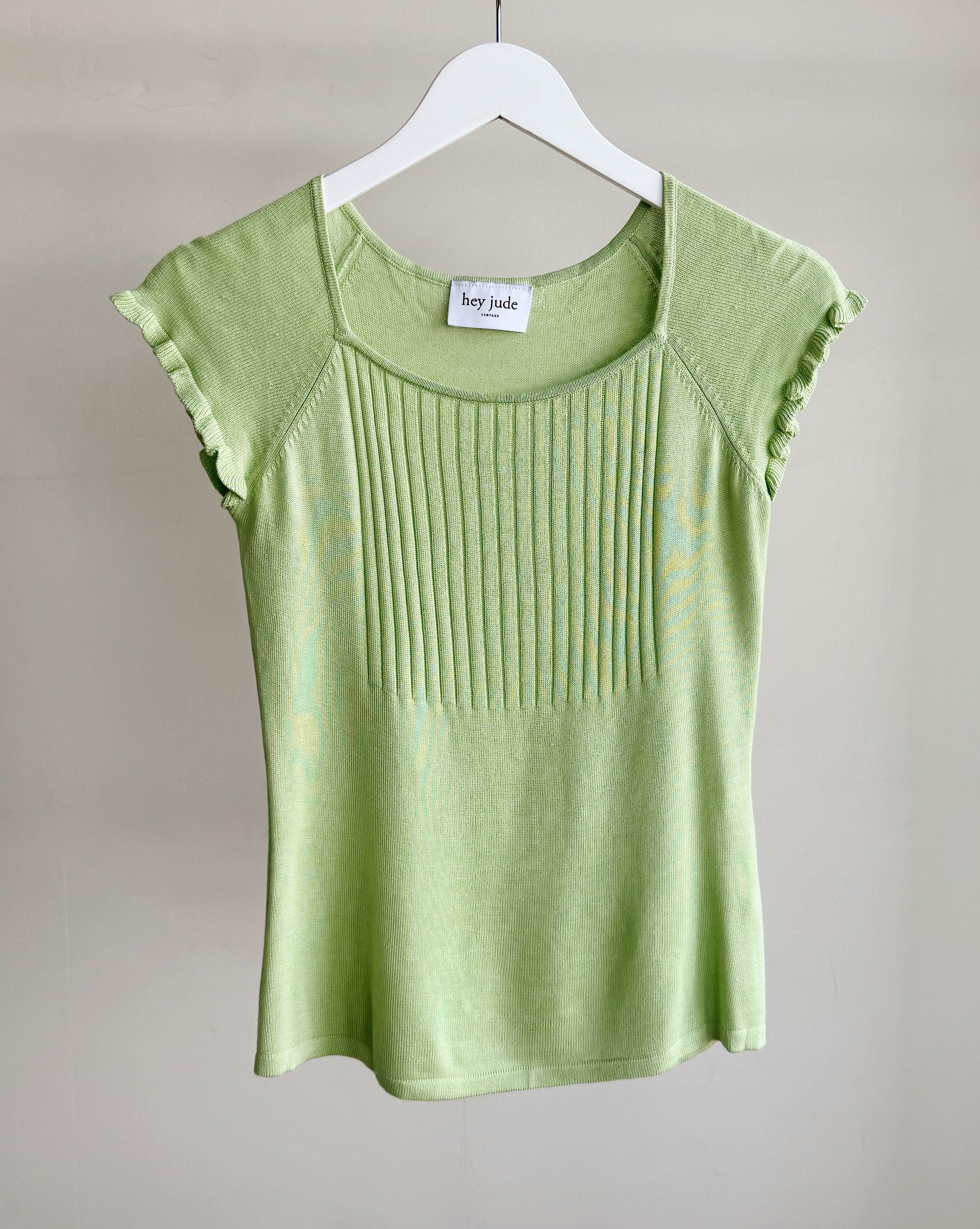 Kiwi Silk Knit Tee