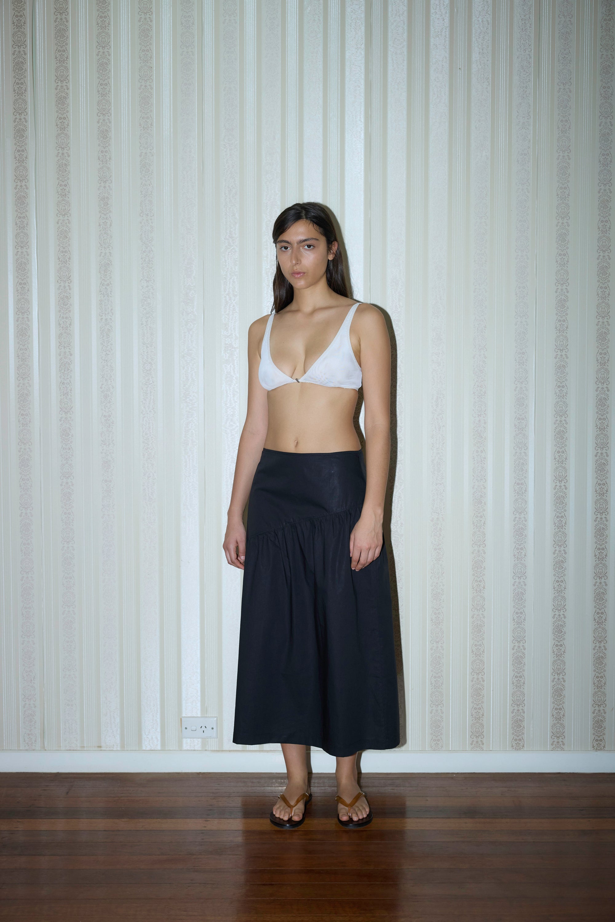 Deiji Studios | Angle Skirt in Black