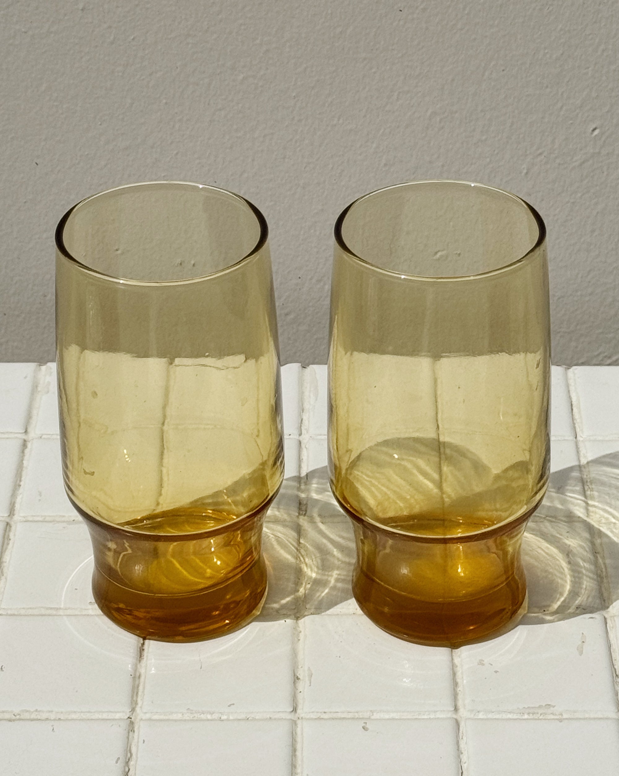 Miel Tall Glass Tumblers - Hey Jude