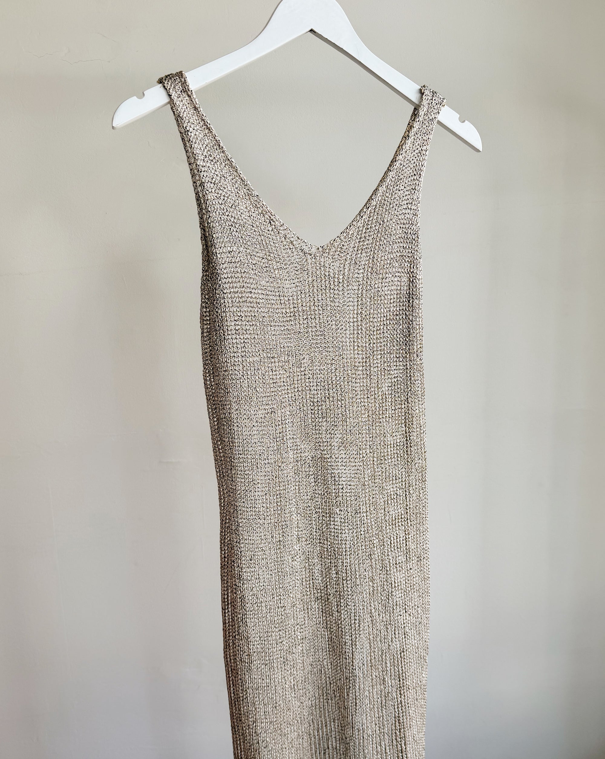 Dune Knit Net Dress