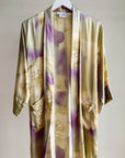 Floral Watercolour Silk Duster
