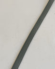 Miu Miu Gray Leather Belt