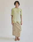 Pistachio Paper-thin Silk Tank - Hey Jude