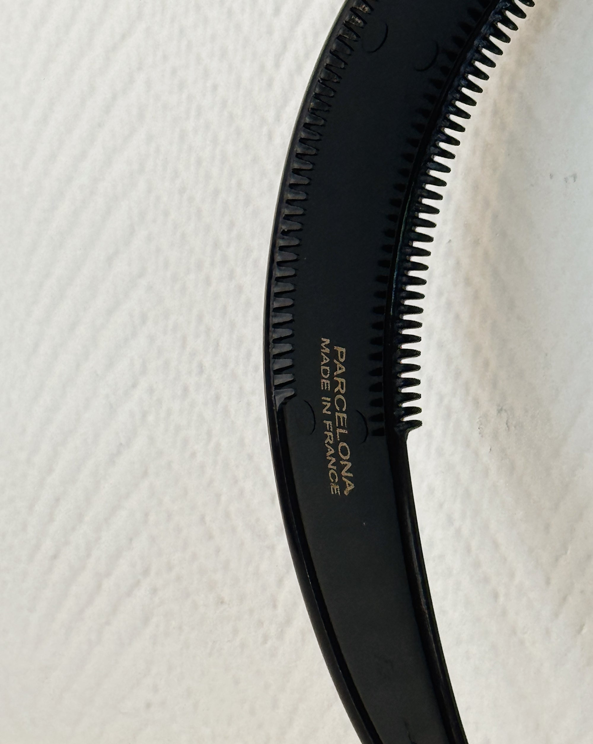 Parcelona | French 1" Black Headband