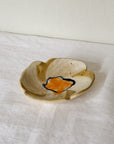 Abstract Floral Trinket Dish