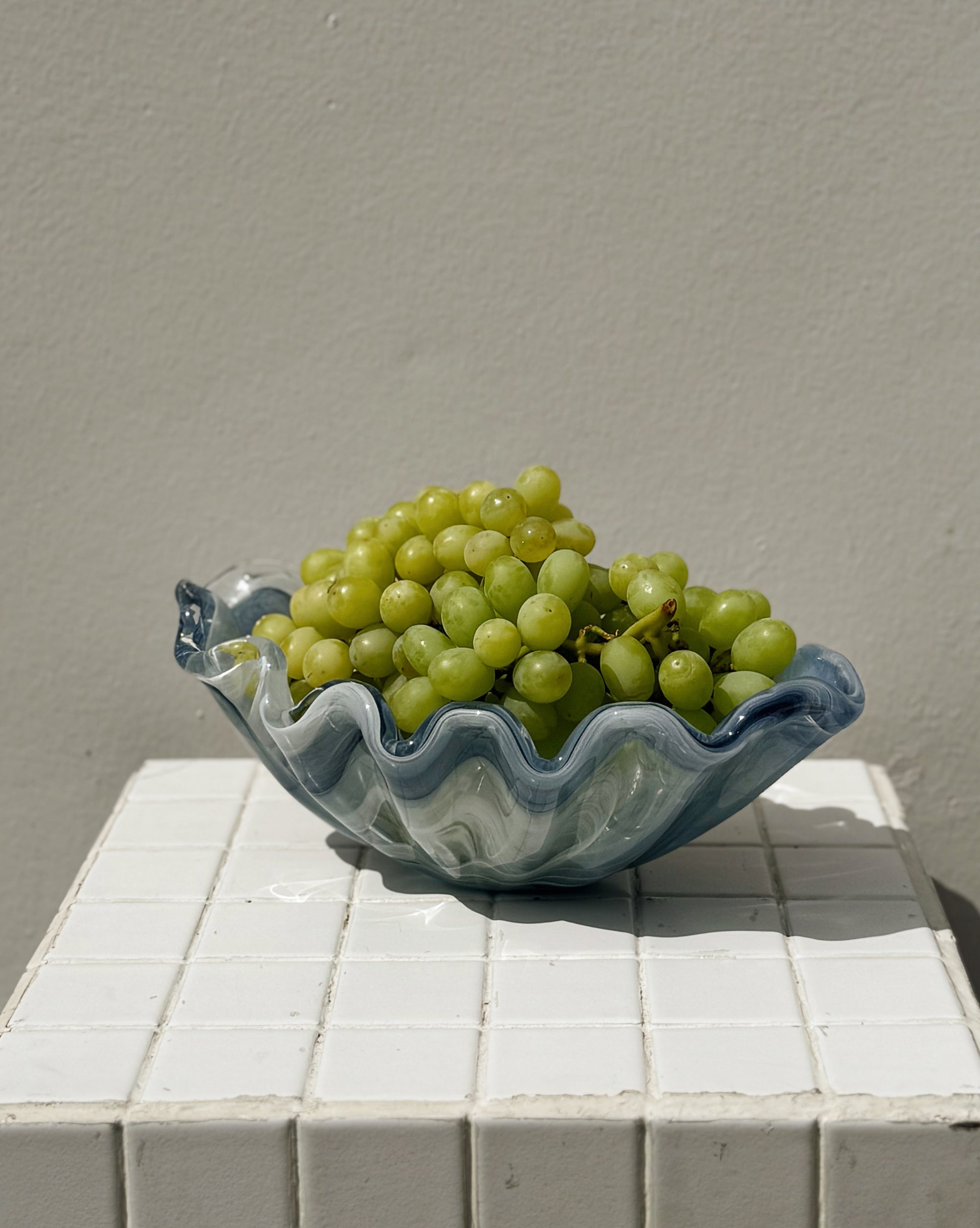 Ocean Swirl Blown Glass Dish - Hey Jude