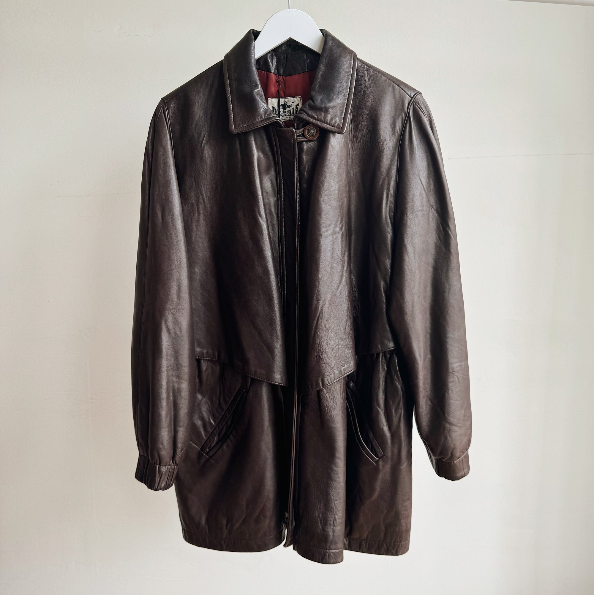 Umber Soft Leather Jacket - Hey Jude