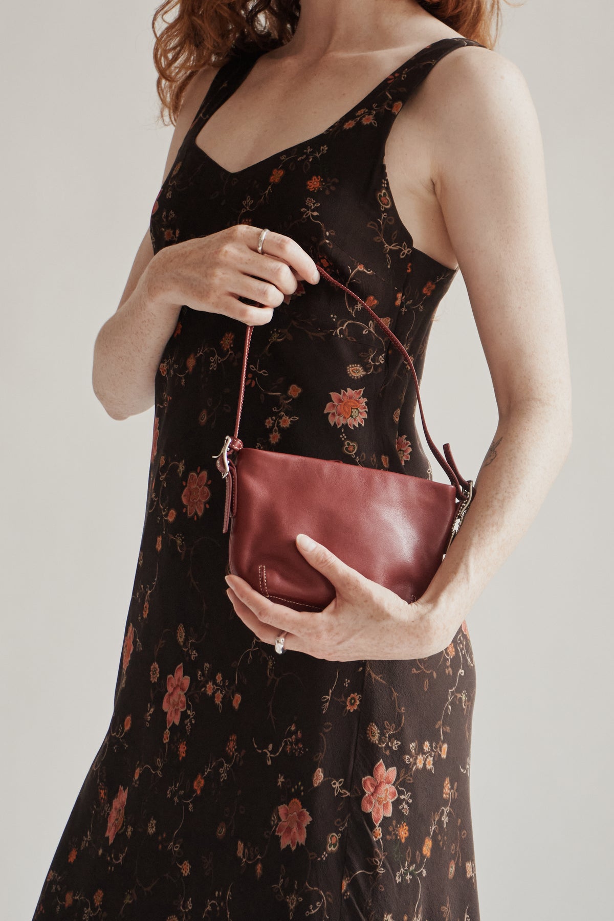 Coach Red Leather Mini Purse