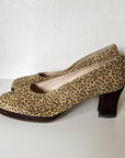Leopard Print Suede Pumps | Size 39 - Hey Jude