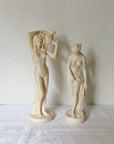 Santini Carrara Marble Female Sculptures