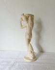 Santini Carrara Marble Female Sculptures
