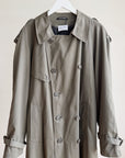 Moss Cotton Utilitarian Trench Coat - Hey Jude
