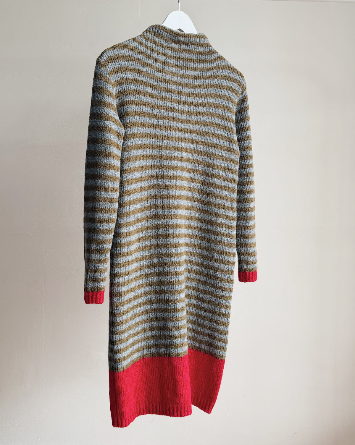 Striped 1970’s Wool Knit Column Dress - Hey Jude