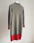 Striped 1970’s Wool Knit Column Dress - Hey Jude