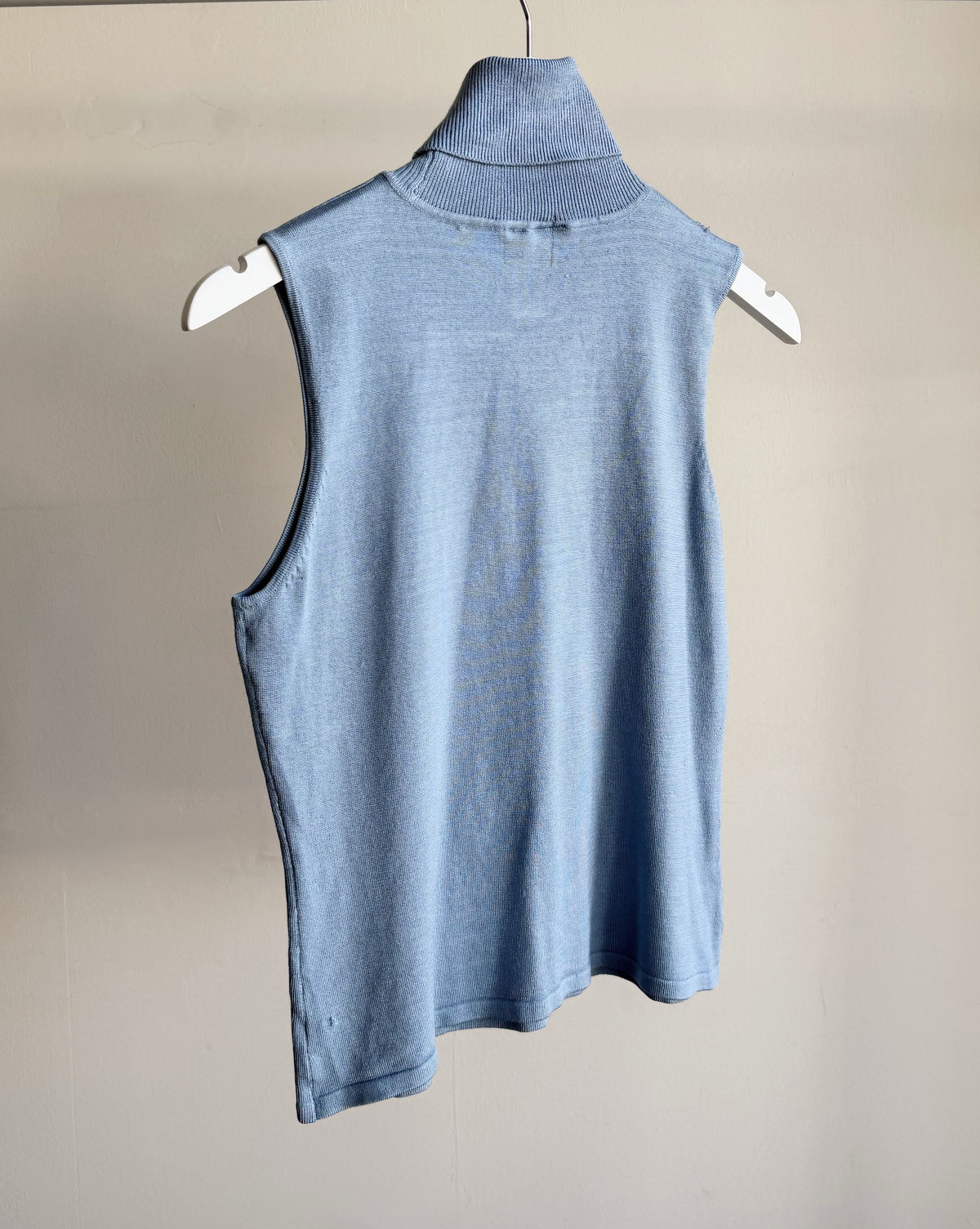 Cloud Blue Turtleneck Knit
