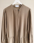 Mushroom Draped Silk Tunic - Hey Jude