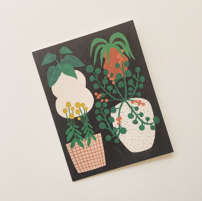 Indoor Plants Card