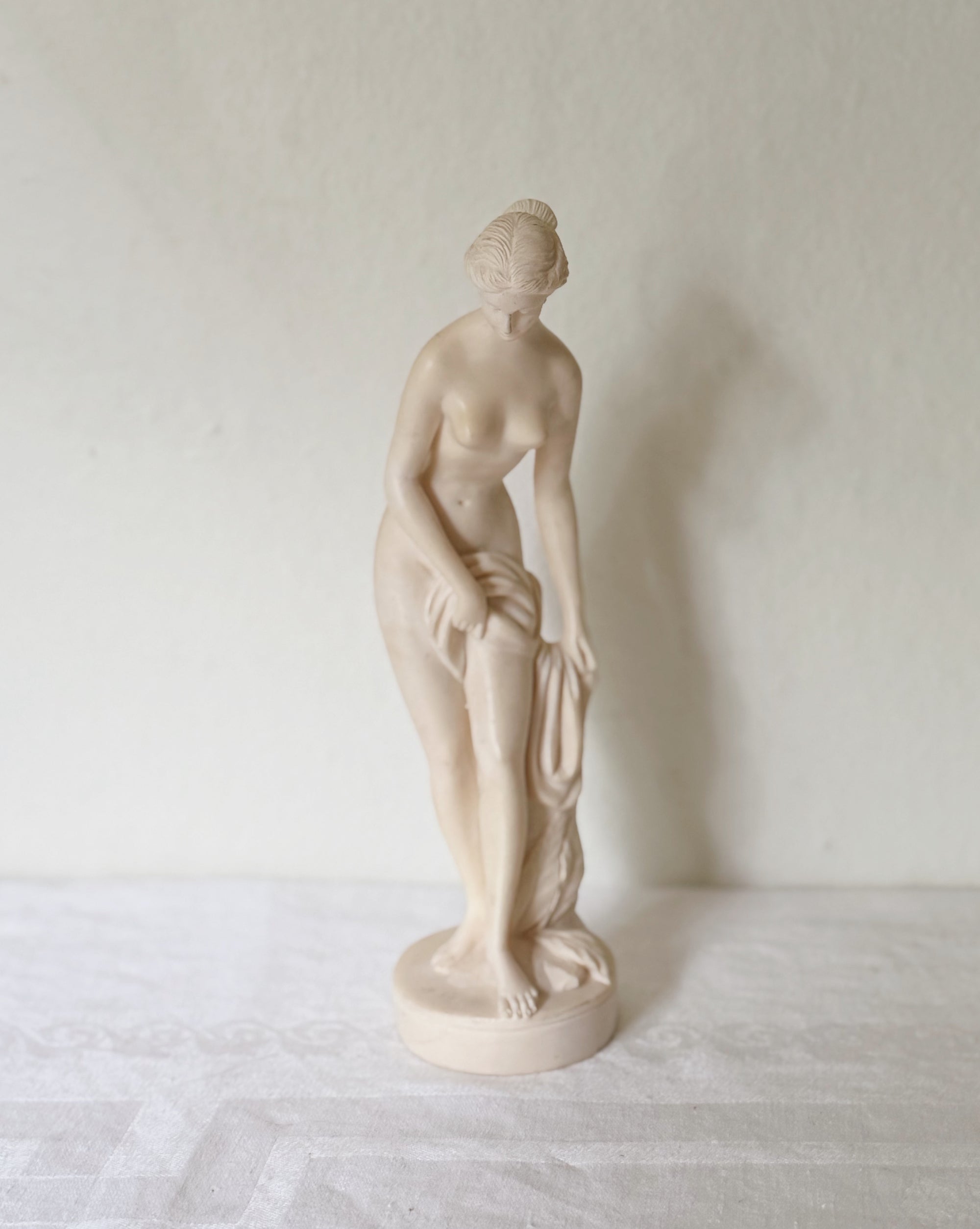 Santini Carrara Marble Female Sculptures