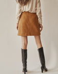 Dijon Wool Mini Skirt