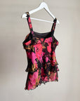 Dusk Floral Silk Top