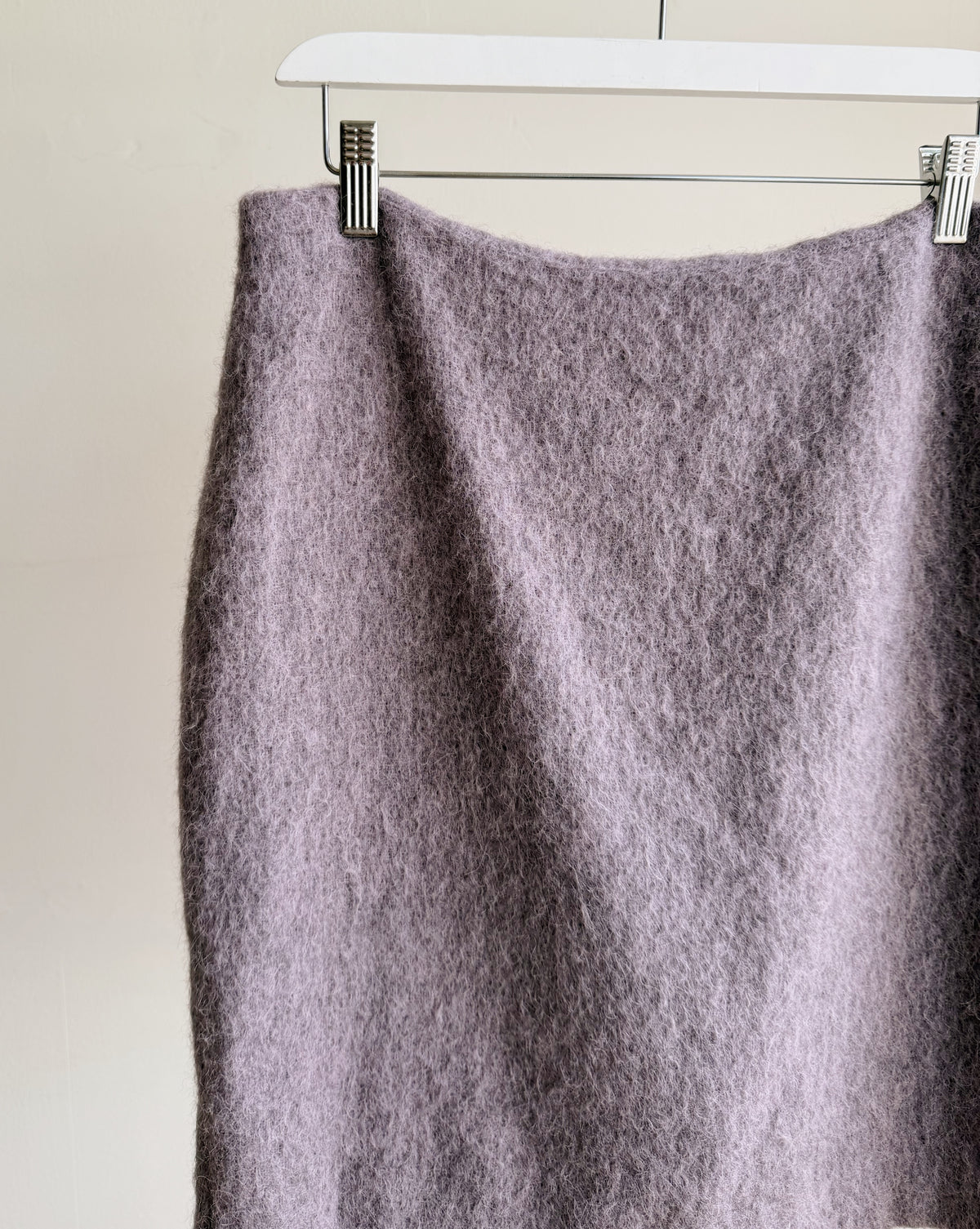 Dusty Lilac Alpaca Wool Skirt - Hey Jude
