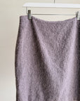 Dusty Lilac Alpaca Wool Skirt - Hey Jude