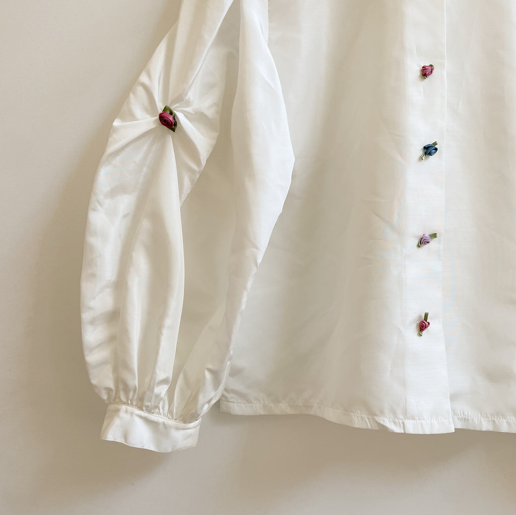 Pearl Flower Bud Blouse