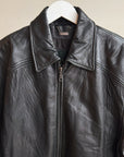 Obsidian Classic Leather Jacket