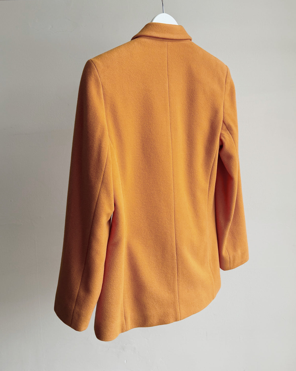 Tangerine Cashmere Wool Blazer - Hey Jude