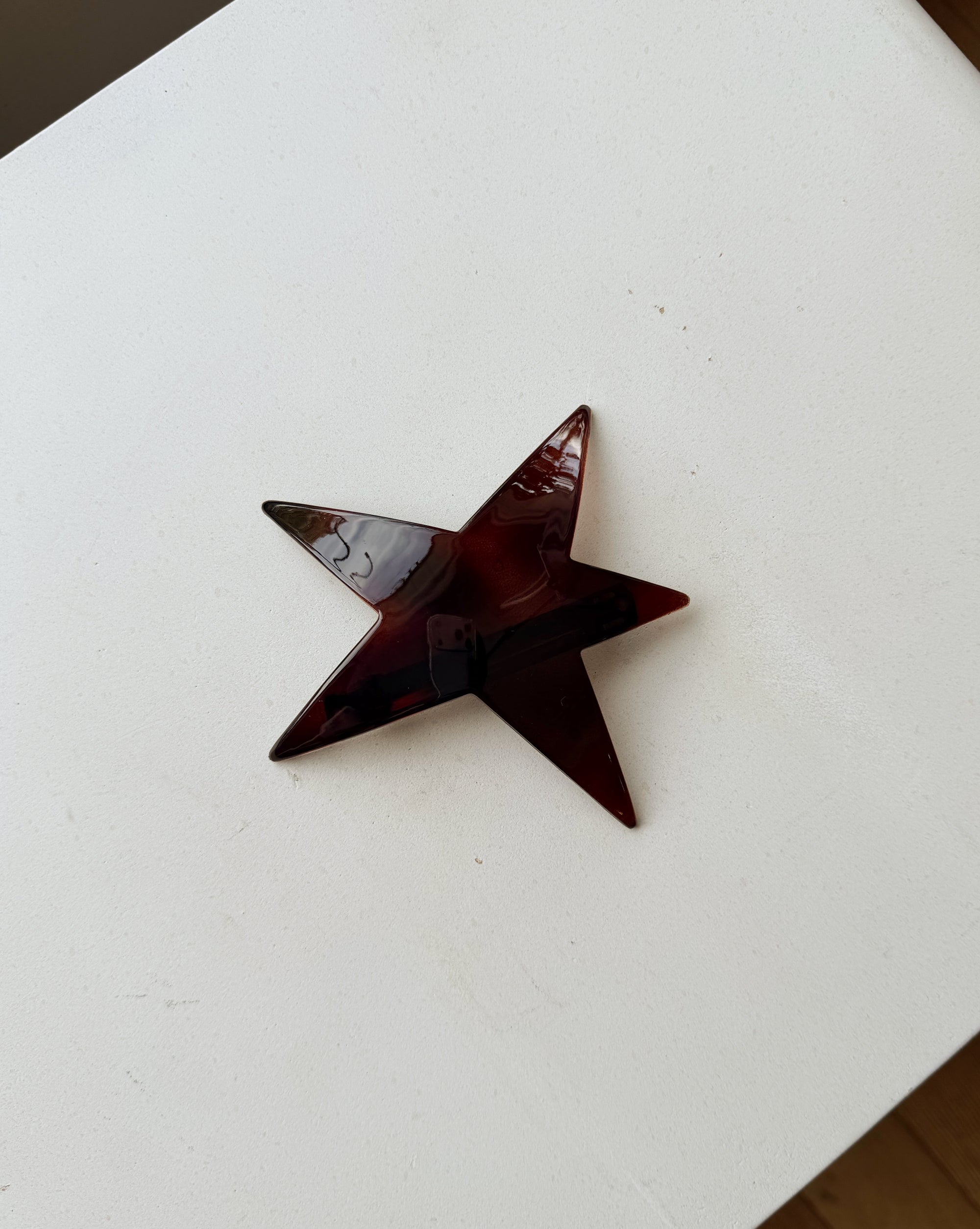 Parcelona | Star Hair Barrette in Tortoise