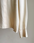 Cream Silk Texture Blouse - Hey Jude