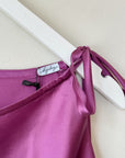 hijulez | Silk Shawl in Magenta