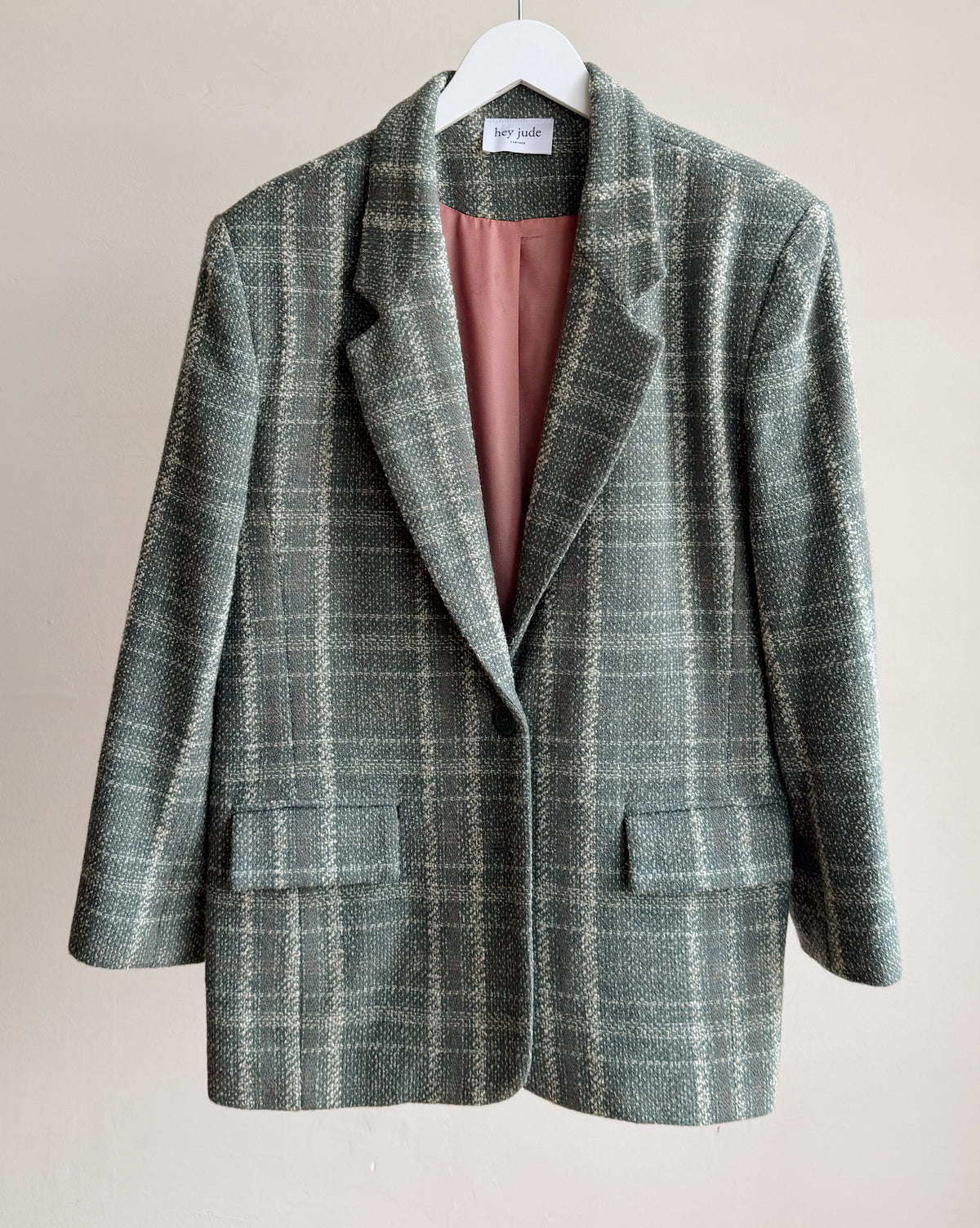 Juniper Plaid Wool Blazer - Hey Jude