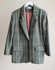 Juniper Plaid Wool Blazer - Hey Jude