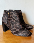 Karl Lagerfeld Leopard Print Ankle Boots | Size 7 - Hey Jude