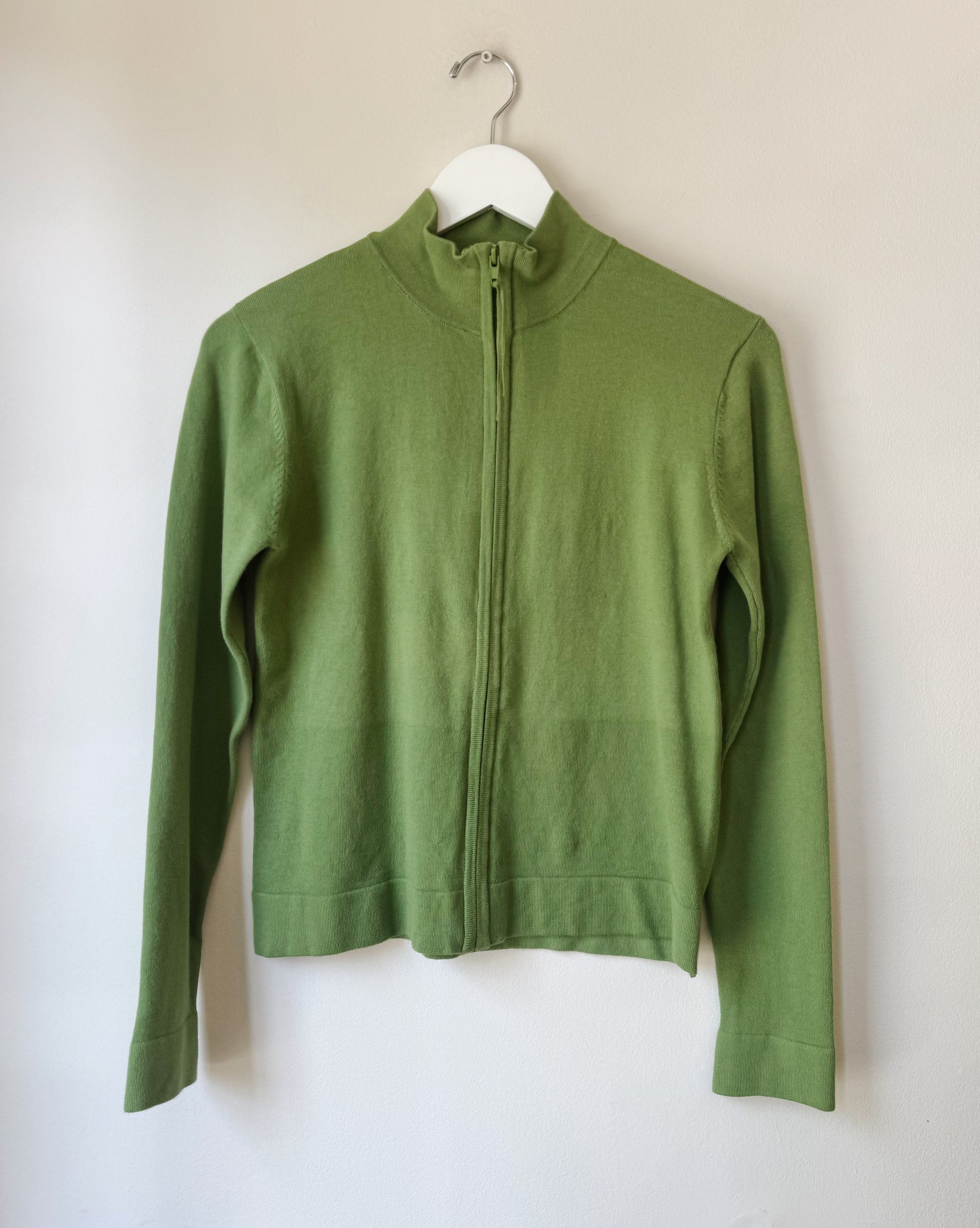 Avocado Cotton Y2K Zip - Hey Jude