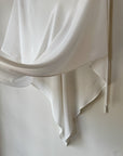 hijulez | Silk Shawl in Ivory