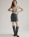 RL Cashmere Knit Sleeveless Turtleneck