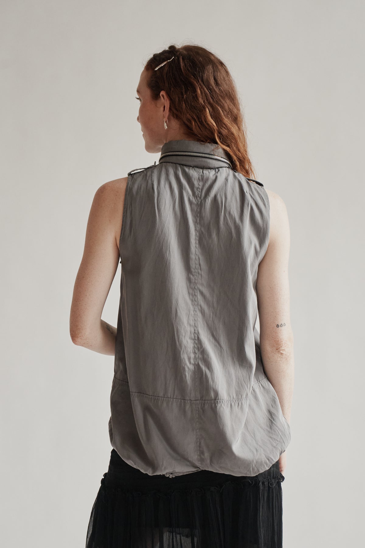 Rag &amp; Bone Silk Utility Vest