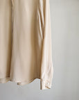 Sheer Sand Silk Shirt