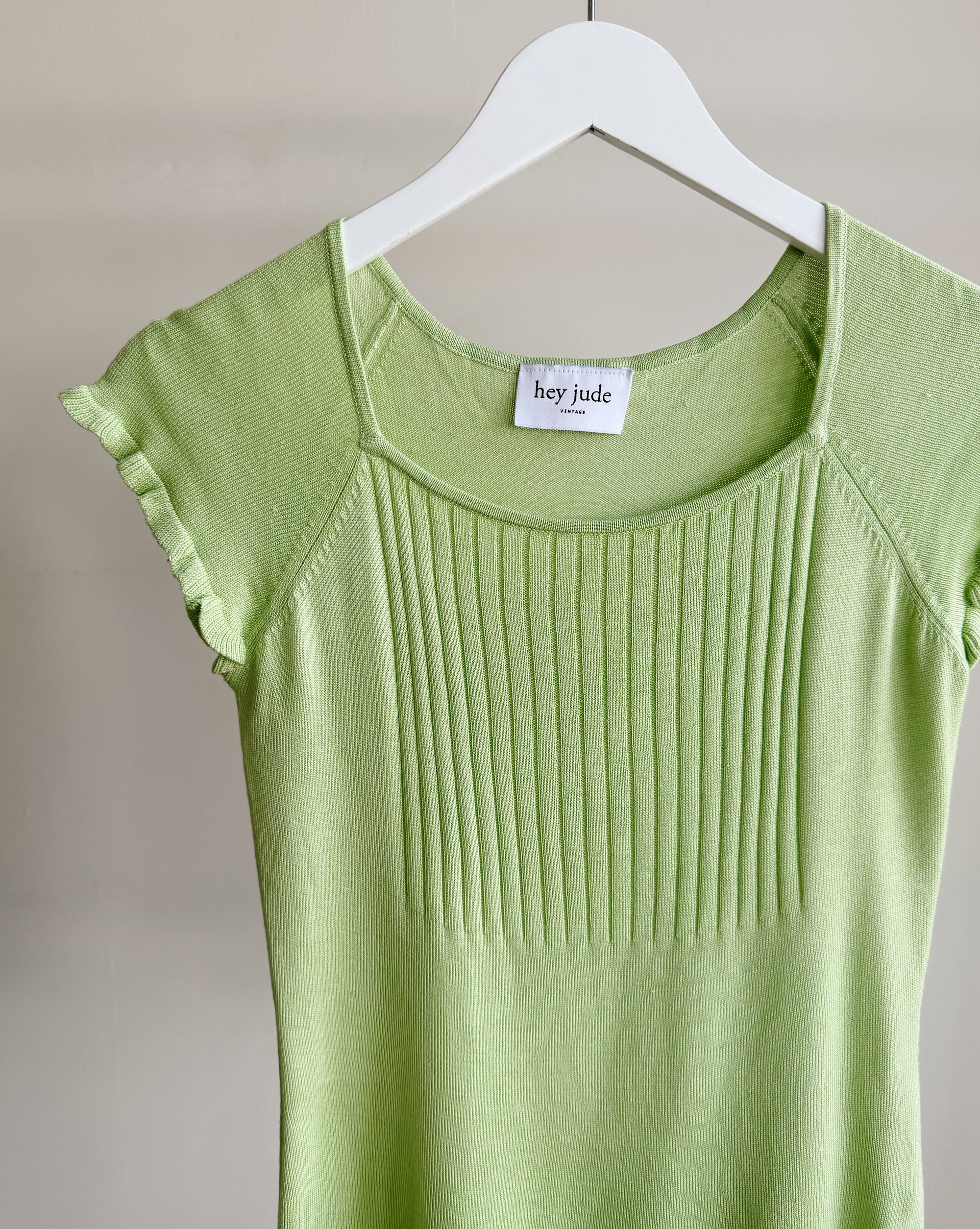 Kiwi Silk Knit Tee