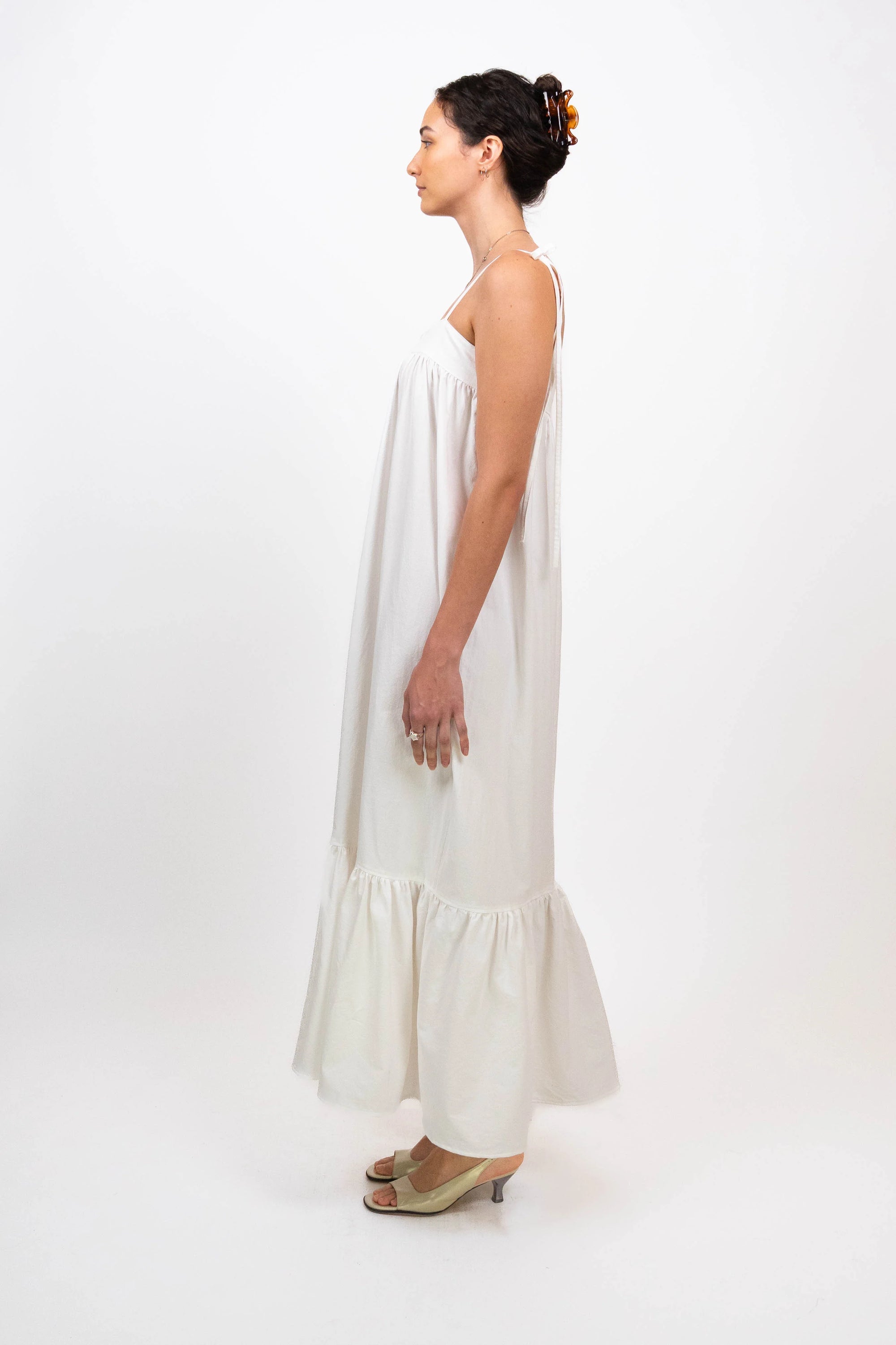 hijulez | Ravello Dress in White