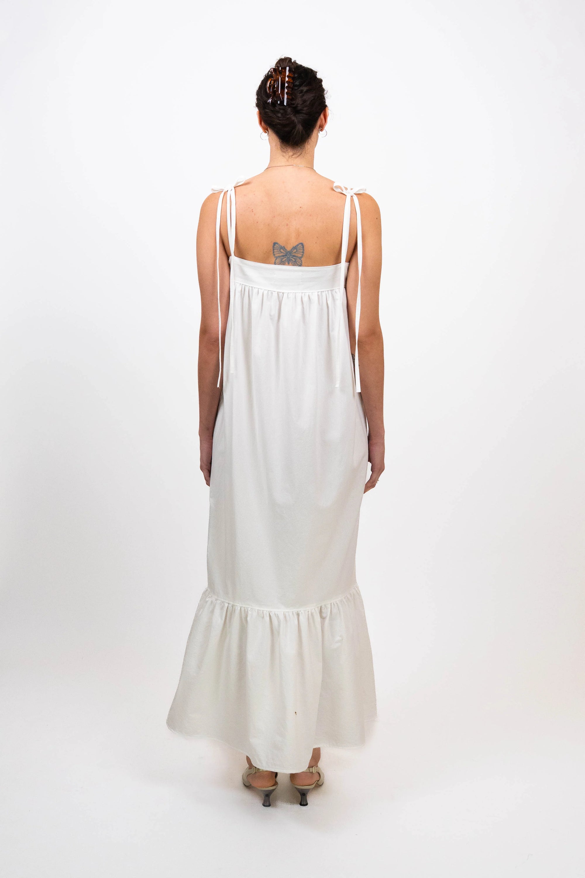 hijulez | Ravello Dress in White