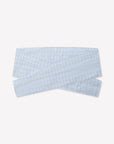 Deiji Studios | Maxi Belt Skirt in Powder Check PRESALE