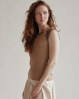 Biscotti Silk Ribbed Net Top - Hey Jude