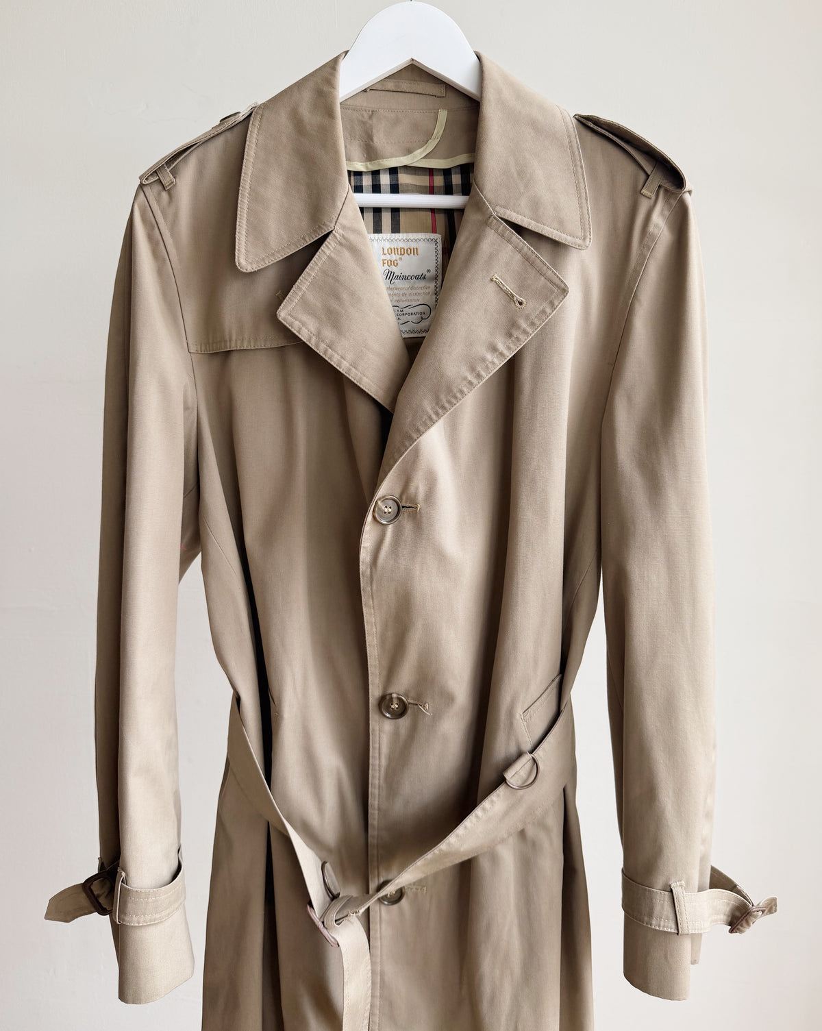 London Fog Trench Coat - Hey Jude
