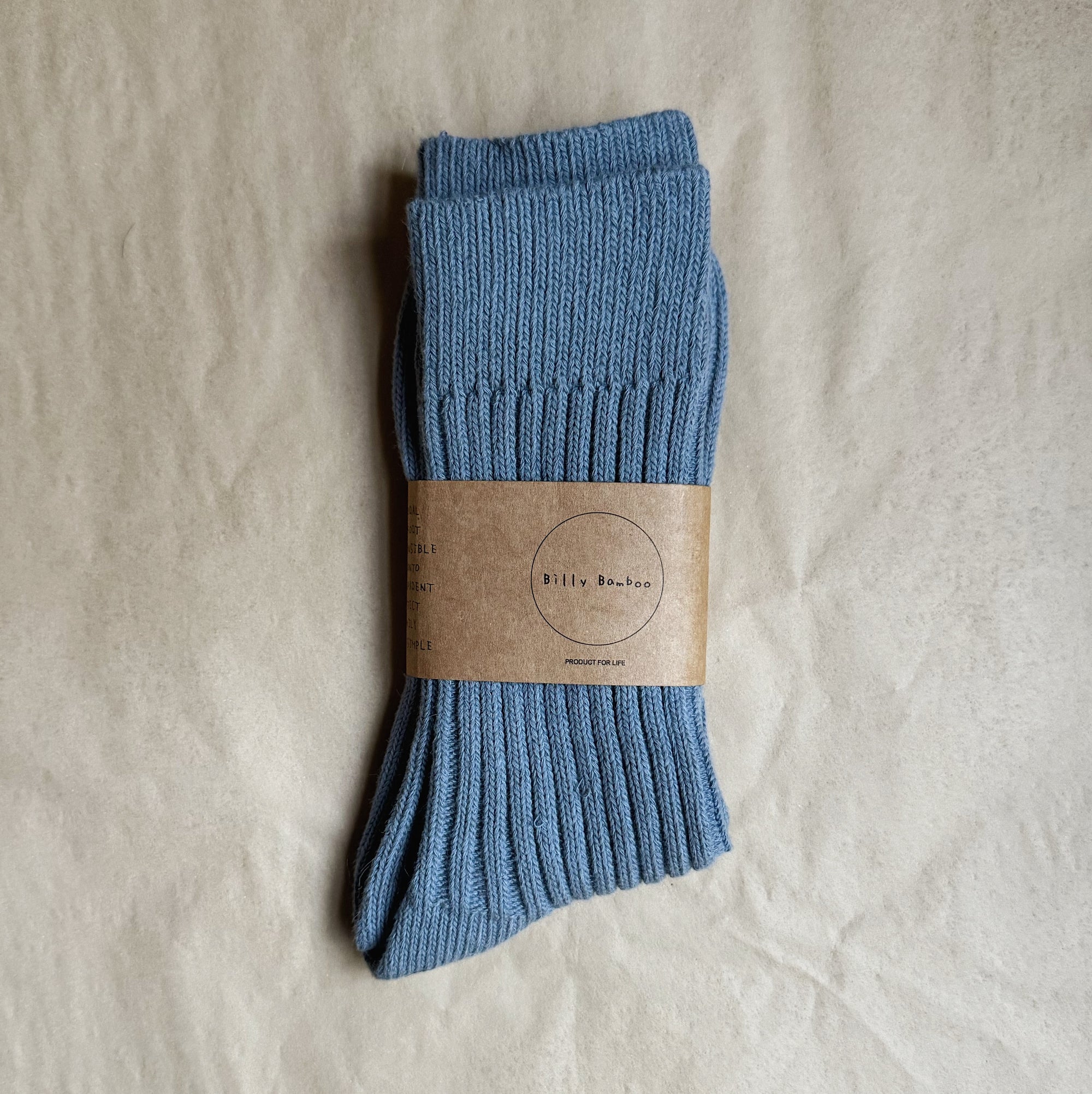 Billy Bamboo | Ribbed Cotton Socks