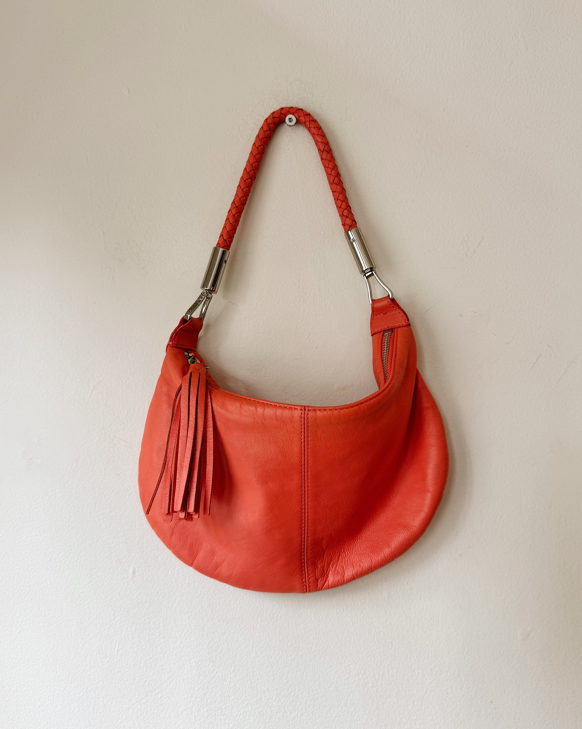 Clementine Moon Leather Bag